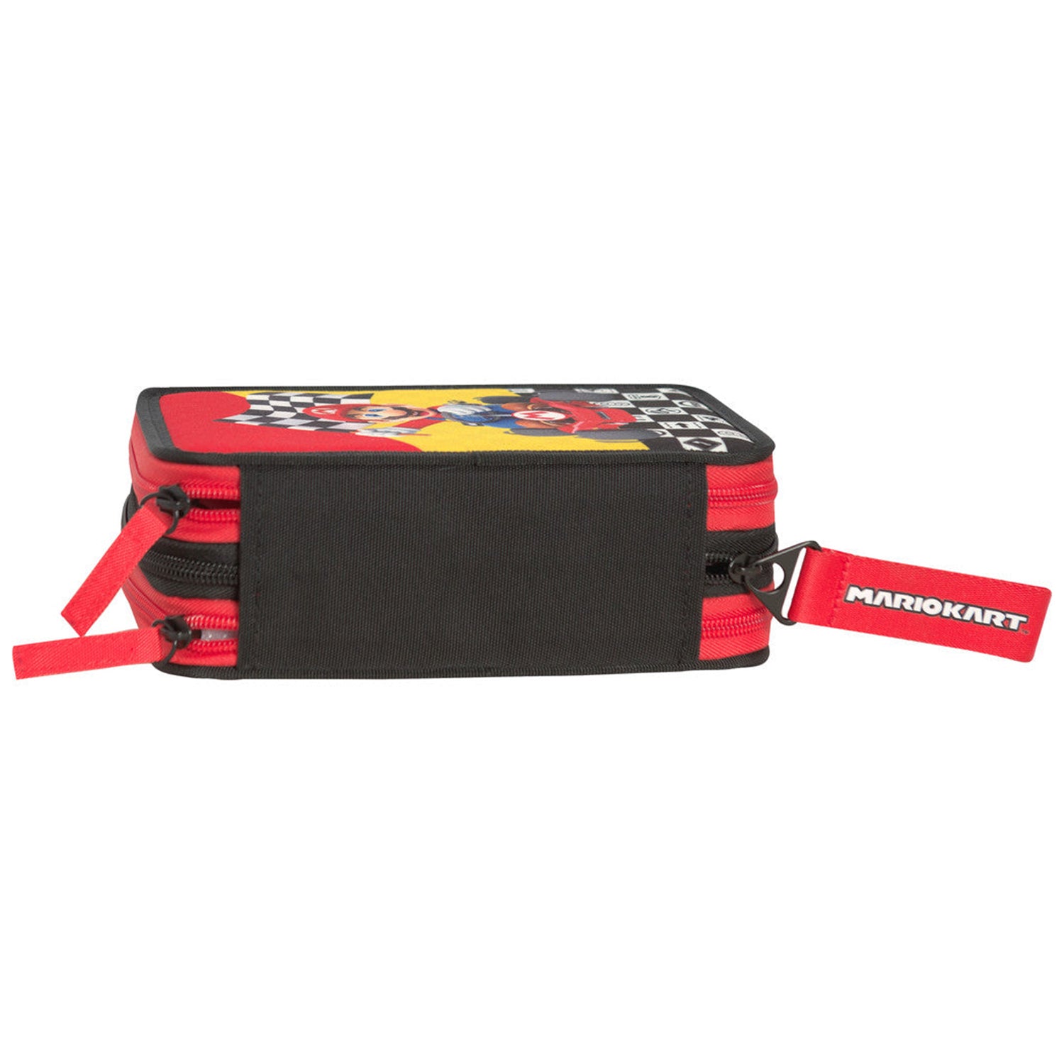 FC PANINI - Astuccio Mario kart 3 Zip Nero/Rosso/Giallo